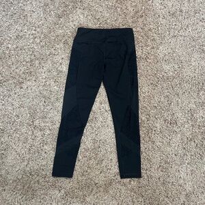 Victoria Sport by Victoria’s Secret Black Mesh Leggings | Size M